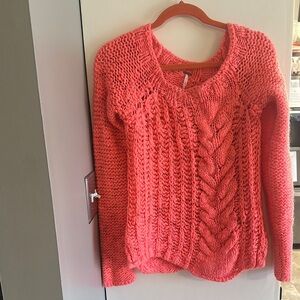 Free people Cable Knit Sweater